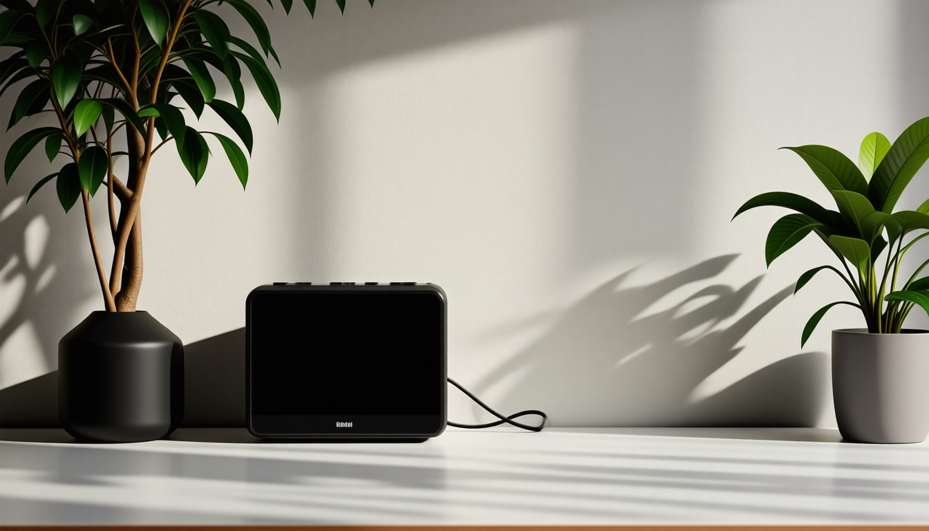 A tidy modern home interior with a battery backup powering everyday d… for how to battery reconditioning