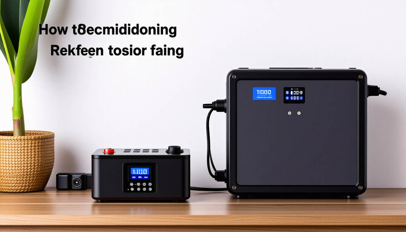 A tidy modern home interior with a battery backup powering everyday d… for how to reconditioning car battery